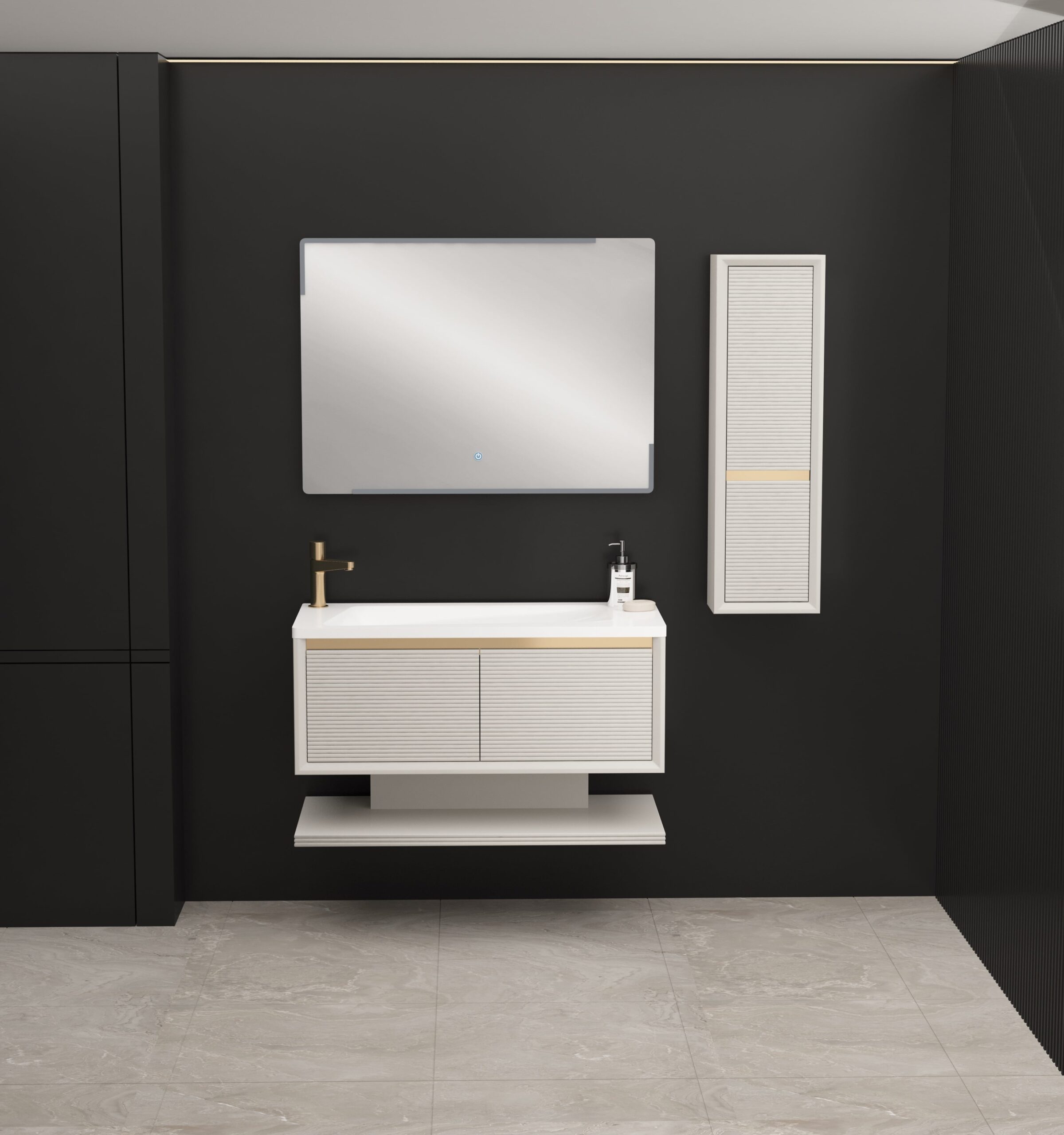 کابینت روشویی کد 630A لوکس کابین