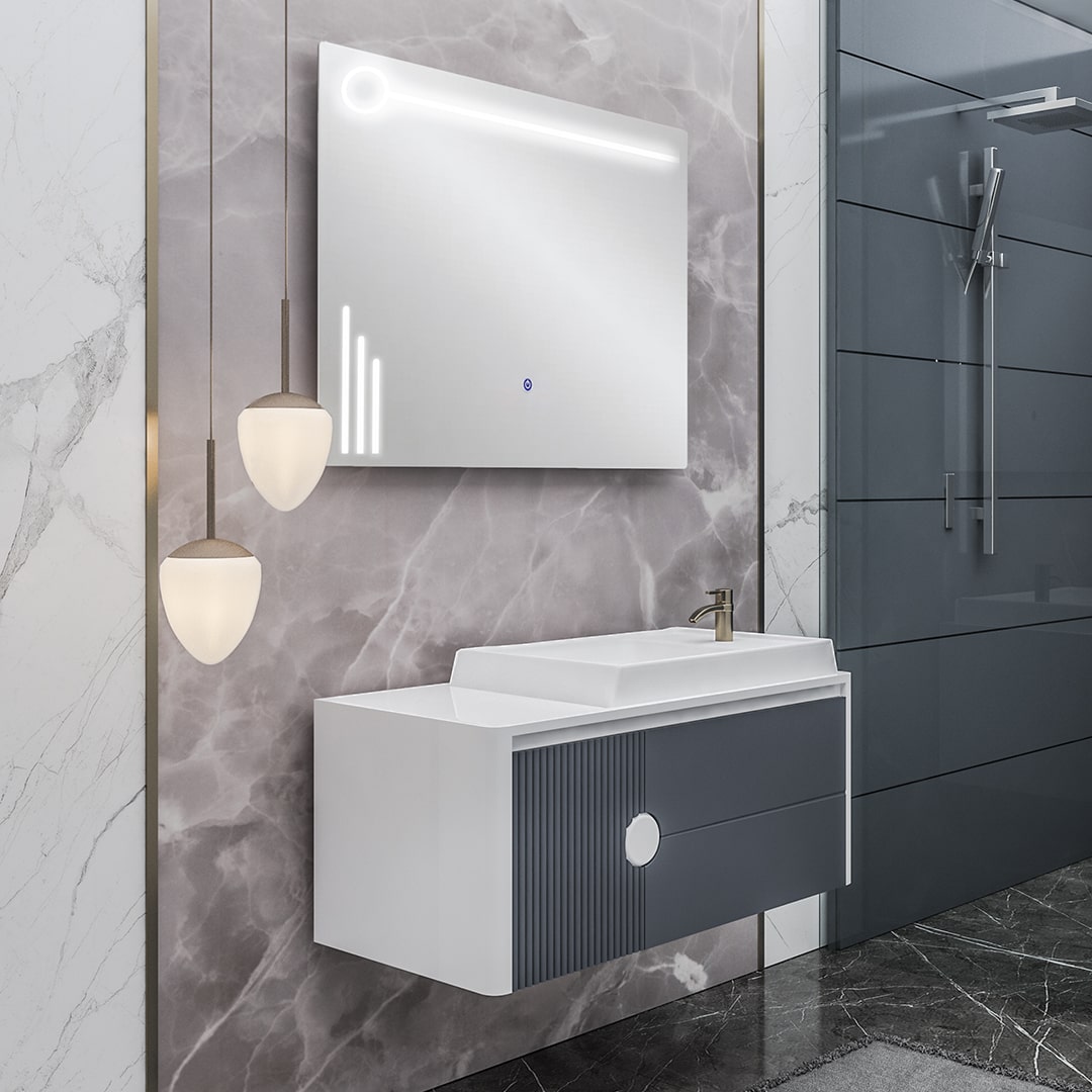 کابینت روشویی مدل 615A لوکس کابین